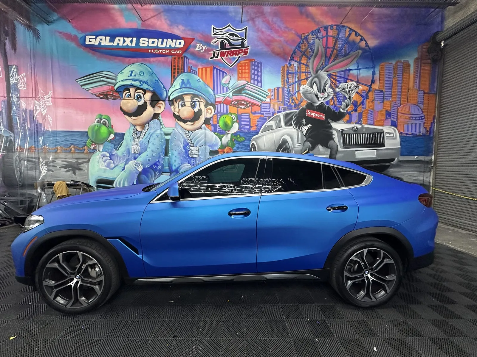 Car Wrap Miami — Galaxi Sound custom car shop Kendall